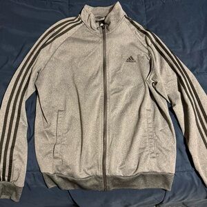 Adidas full zip athletic jacket size large